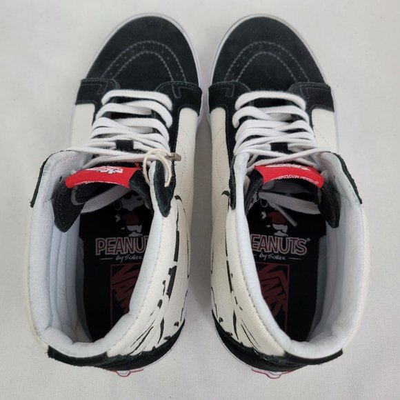 Vans SK8-Hi Peanuts Joe Cool Snoopy Skateboard Men's Shoes US Size 9.5 - Picture 5 of 9